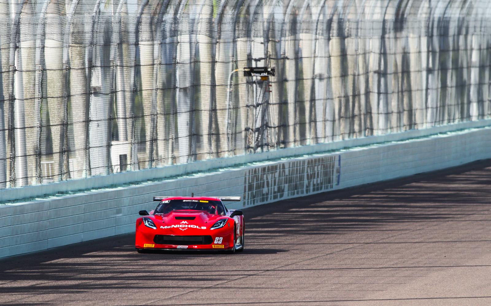 Ruman and Haley lead second practice sessions at Homestead-Miami